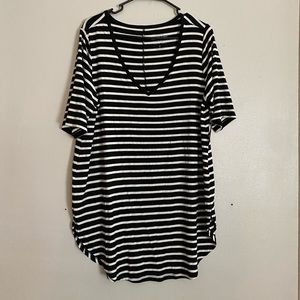 Torrid Super Soft Striped Top